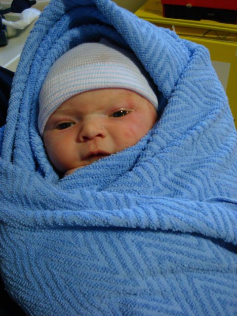 Don't I look cure in the traditional wrap-around shawl