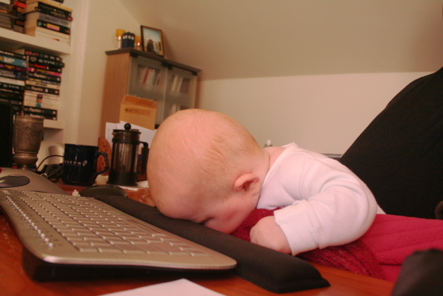 After a hard nights coding
