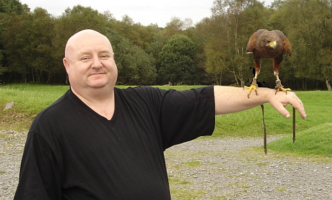 Gary at Raptor Park